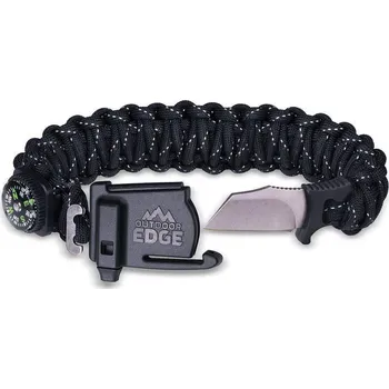 Vybavení pro přežití ArmyČastolovice.cz Náramek PARASPARK™ L s nožem a survival setem REFLEXNÍ nit