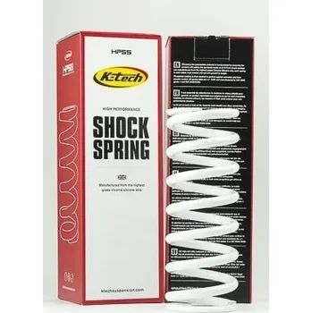 Pružina zadního tlumiče K-TECH 59-225-757881 75-78-81N bílá KTM XC-W 125 2017-2018