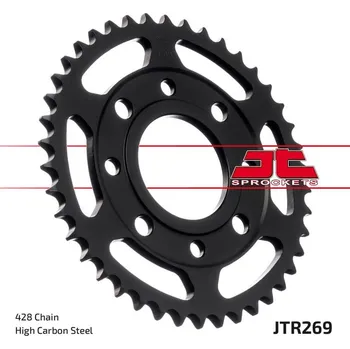 Řetězová sada pro motocykl Řetězová rozeta JT JTR 269-34 34 zubů, 428 DAELIM VT 125 1998-2000