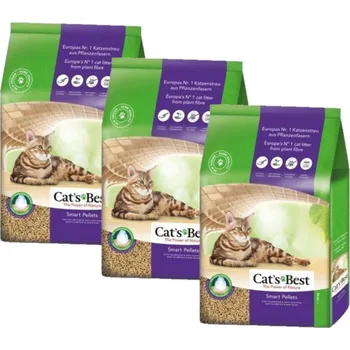 JRS Cats Best Nature Gold - stelivo pro dlouhosrsté kočky 3x(10l / 5kg)