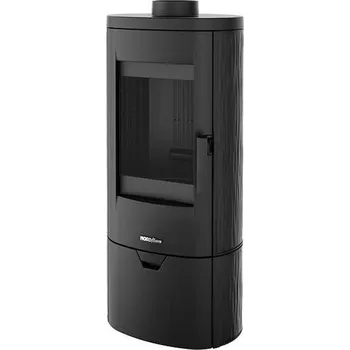 Krbová kamna Palermo 8 kW Eco, litinová, systém regulace primárního a sekundárního vzduchu, 1034 x 450 x 367 mm