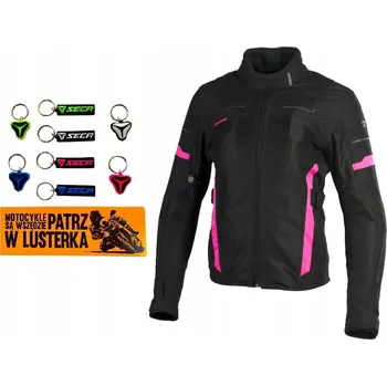 Moto bunda SECA ORKAN 2 LADY Dámská textilní motocyklová bunda - Velikost S