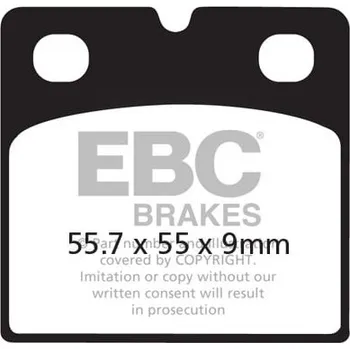 Autodíl VODNÍ BRZDOVÉ DESTIČKY SEMISNTRD MOTO GUZZI Mille 1000 GT 1987-1994