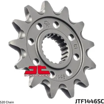 Řetězová sada pro motocykl Řetězové kolečko JT JTF 1446-14SC 14 zubů, 520 Samočistící, Nízká hmotnost KAWASAKI KX 250 4takt 2019-2020