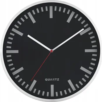 Hodiny Nástěnné hodiny MPM Quality černé 29,5 cm