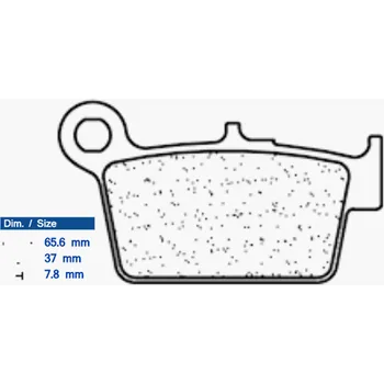 Brzdová destička Brzdové destičky CL BRAKES 3113 SC 2H628913
