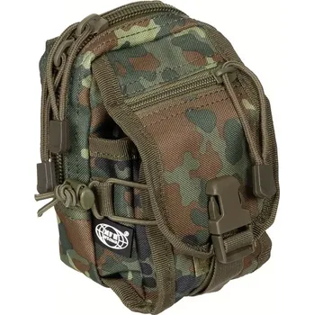 Kapsa UNI opasková Molle flecktarn (Vojenská taktická kapsa, army opaskové pouzdro, vojenská sumka, taktická pouzdro.)