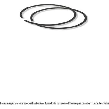 Píst motoru Pístní kroužky sada Evok 100101040 DERBI Senda 50 R 2005-2015