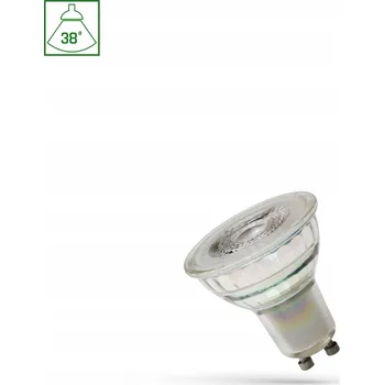 Žárovka LED ŽÁROVKA GU10 230V 3,5W SMD 38st WW se skleněnou čočkou SPECTRUM