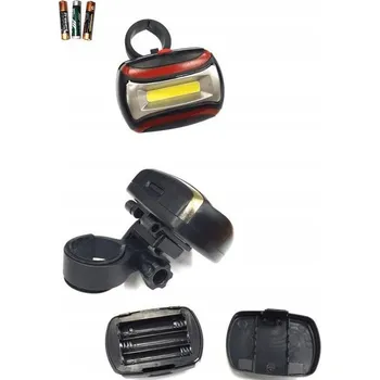 Cyklosvítilna Přední světlo na kolo COB na 3 baterie AAA