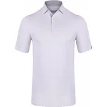 Triko KJUS Men Savin Structure Polo S/S Barva: White/Alloy, Velikost: 52, Pohlaví: Pánské