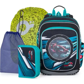 Školní batoh Topgal školní set ENDY 25013 large – batoh s penálem, sáčkem a pláštěnkou