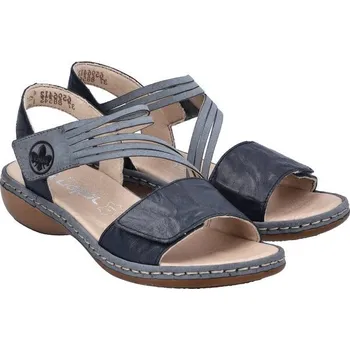 Dámské sandále Rieker 65964-12 modrá, vel. 39