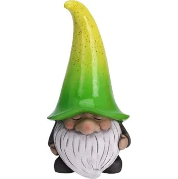 Zahradní dekorace PROGARDEN Zahradní trpaslík dekorace 32,5 cm zelená KO-252213030zele