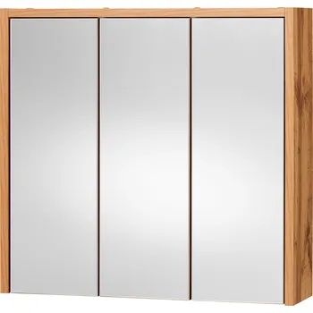 Koupelnový nábytek LIVARNO home Verona Zrcadlová skříňka Dub Wotan