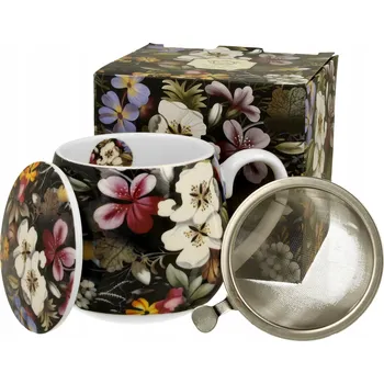 Hrnek Duo BLACK porcelán 430 ml