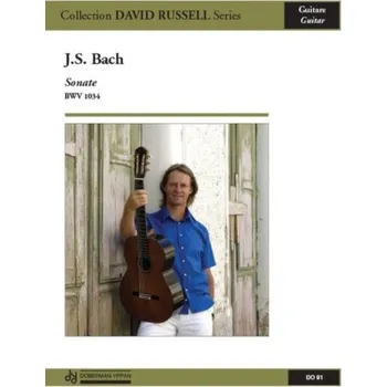 Johann Sebastian Bach: Sonate BWV 1034 (noty na kytaru)