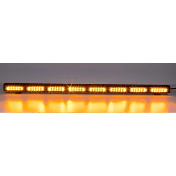 Přídavný světlomet LED alej voděodolná (IP67) 12-24V, 48x LED 3W, oranžová 970mm