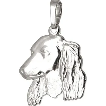 Přívěsek Stříbrný přívěšek pes STRZ0607F