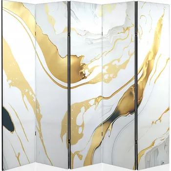 Paraván Závěs do kadeřnictví, Paraván salon, nástěnná 225x172 cm, barevná