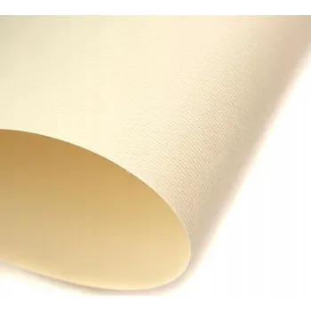 Barevný papír Ozdobný KARTON RAŽENÝ krémový 20 listů A4 230 g Galeria Papieru KVALITNÍ