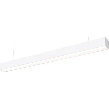 Závěsné svítidlo Kobi 40 W s integrovaným LED zdrojem, 120 cm, bílé