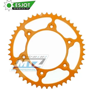 Řetězová sada pro motocykl Rozeta ocelová (převodník) 0897-48zubů ESJOT ULTRALIGHT 50-32065-48-LO Offroad (oranžová) - KTM SX+SXF+EXC+EXCF + SMR+SMC+EGS+MXC+SXC + LC4+Adventure+Duke+Enduro+Rallye + Husaberg TE+FE+FC+FS + Husqva 95-0897-48-LO
