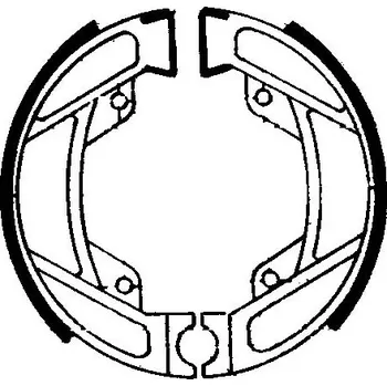 Brzda pro motocykl Brzdové čelisti FERODO 225129054 225129054