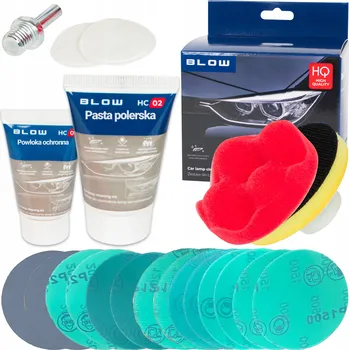 Sada pro čištění, leštění a renovaci / regeneraci světlometů automobilů