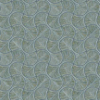 Tapeta AdaWall Geometrická vliesová tapeta na zeď, modro-zelená, 23201-6, Omega, AdaWall, velikost 15,6 x 1,06 m