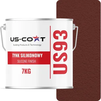 Fasádní barva SILIKONOVÁ OMÍTKA FASÁDNÍ HNĚDÁ RAL8012 7KG STRUKTURA BERÁNEK ZRNO 1.5mm