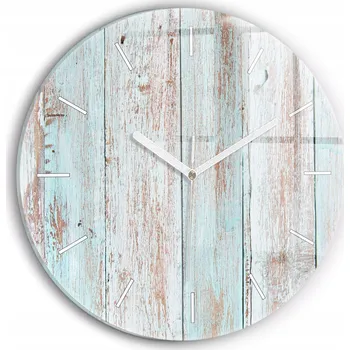 Hodiny Nástěnné hodiny Wallfluente zelené 30 cm