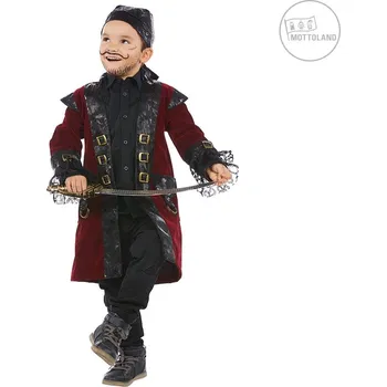 Karnevalový kostým Mottoland Německo Pirát Eddie - kostým x varianta: 140