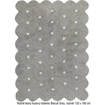 Koberec Ručně tkaný kusový koberec Biscuit Grey, rozměr 120 x 160 cm