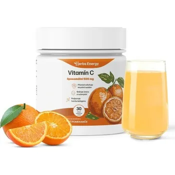 Herbs Energy Vitamín C (500 mg) liposomální - pomeranč, 30 dávek