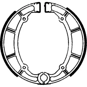 Brzda pro motocykl Brzdové čelisti FERODO 225129065 225129065