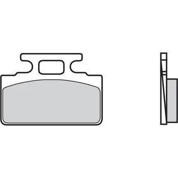 Brzdová destička Brzdové destičky BREMBO 07031 Brzdové destičky pro skútry CC SYM Mio 100 2006-2016