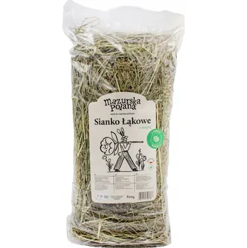 Krmivo pro hlodavce Mazurska Polana Seno s mátou 800g