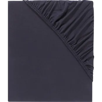 Prostěradlo LIVARNO home Žerzejové napínací prostěradlo, 90-100 x 200 cm (tmavě modrá)