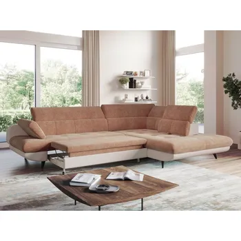 Sedací souprava Rohová sedací souprava LIBRA Pravý roh - s rozkládáním a nastavitelnou hloubkou sedáku