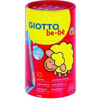 Pastelka Školní výuka kreslení PASTELKY pro DĚTI Sada pastelek 10 barev Giotto