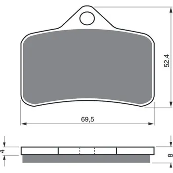 Autodíl Brzdové destičky GOLDFREN 139 S3 139 S3