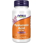Now Foods Hyaluronic Acid 50 mg + MSM 60 kapslí + Sleva 3 % pro registrované