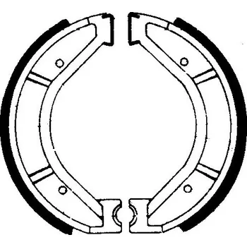 Brzda pro motocykl Brzdové čelisti FERODO 225129124 225129124