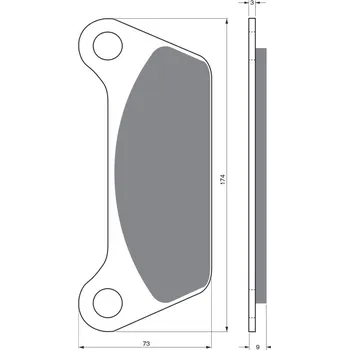 Auto-moto Brzdové destičky GOLDFREN 061 AD 061 AD