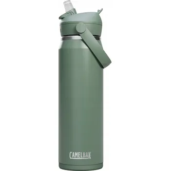 Láhev Lahev Na Pití CamelBak Flip Straw Insulated 1200 ml zelený