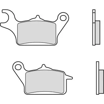 Brzdová destička Brzdové destičky BREMBO 07111 Brzdové destičky pro skútry CC 07111