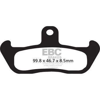 Brzdový systém BRZDOVÉ DESTIČKY SINT R SERIES HUSQVARNA CR 125 1991-1991