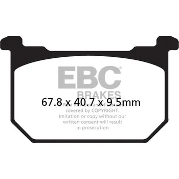 Autodíl BRZDOVÉ DESTIČKY SPÉKANÉ HH FA068HH