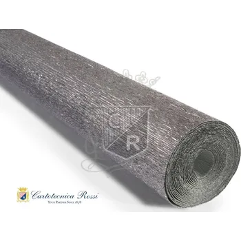 Papír pro tiskárny Floristický papír 180g METALICKÁ STŘÍBRNÁ (10x125cm)